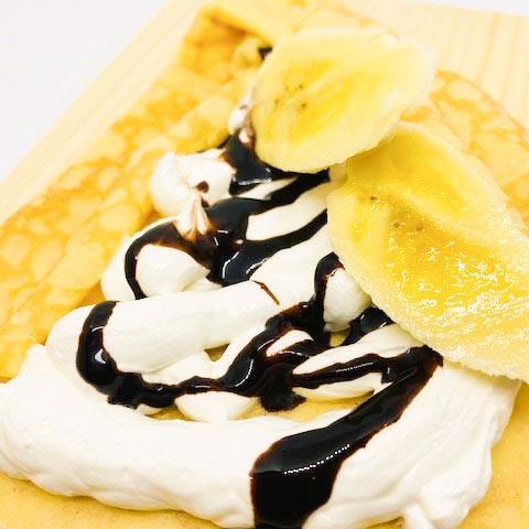 自然卵のクレープ 五橋店 チョコバナナ