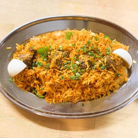 インドネパール料理 ガネーシャ Mutton biryani マトンビリヤニ