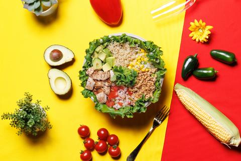 チョップドサラダ専門店 フィットグリーン 恵比寿 Chopped Salad FitGreen Ebisu 【高タンパク】メキシカン・タコスサラダボウル2026 【High Protein】Mexican Taco Salad Bowl 2026
