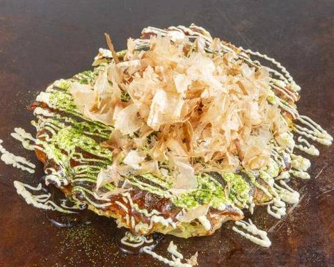 狸狸亭玉造店 豚玉 Pork Okonomiyaki