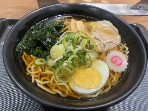 富士そば 秋葉原店 昔ながらの醤油ラーメン