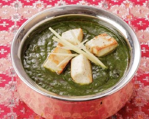 インド ネパール料理 SIDDARTHA阿波座 本店 パラックパニールカレー(Palak Paneer Curry