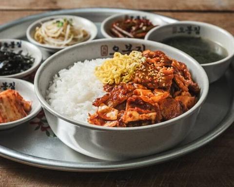 オボンジップ 神田店 チェユック定食【1人前】
