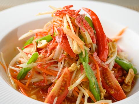 タイ料理 ウライワン 30 ソムタム(パパイヤサラダ)