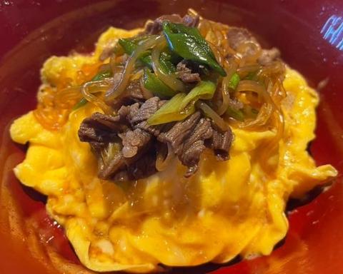 俺のオムライス専門店 EGG KING “艶とろ”オムすき焼き丼【ラージ(250g)】
