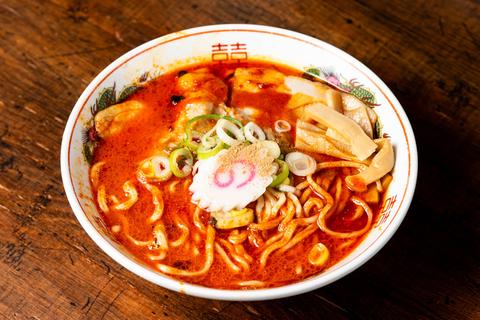 青森煮干 和渦製麺 超辛煮干しそば