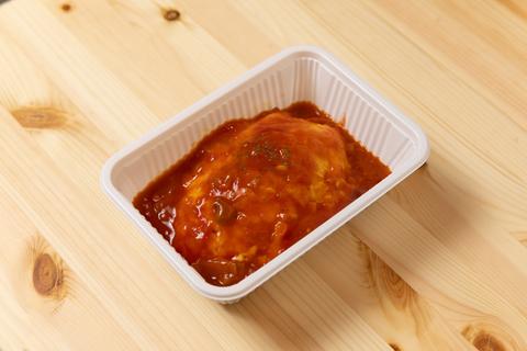 デカ盛り弁当はるき北大前店 濃厚トマトソースオムライス