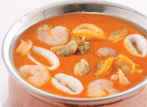 ネパール・インドレストラン世話 下谷本店 【97】シーフードカレー(Seafood Curry)