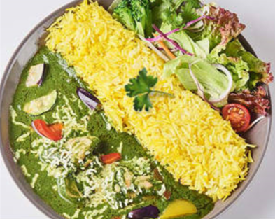 バンゲラズ スパイスビストロ＆カフェ FOOD＆TIME ISETAN YOKOHAMA カレープレート(野菜) Curry plate (veg)