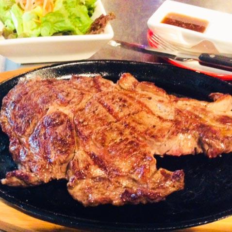 ONE THE DINER リブロースステーキ300g