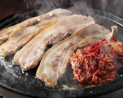 韓国料理 とんとら サムギョプサルセット