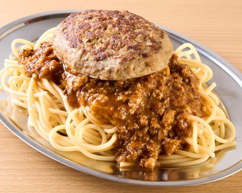 スパゲティの店『神田ナポリタン』 世田谷店 ハンバーグ&ミートソース Hamburg steak&Meat Sauce
