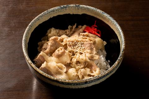 そばの陣 牛丼