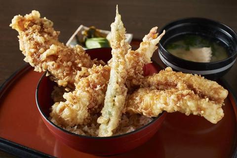 割烹味香佐 大海老穴子天丼