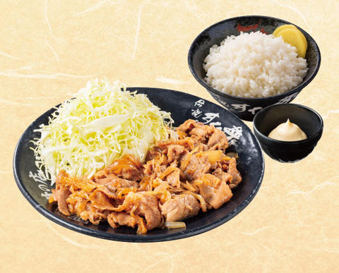 伝説のすた丼屋 水道橋店 生姜焼き定食