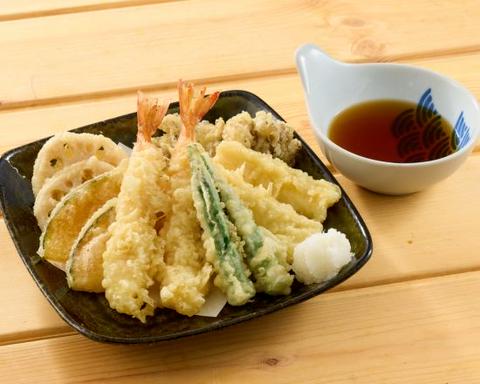 夢庵 カリブ梅島店 【単品】上海老天ぷら盛り合わせ(2人前)