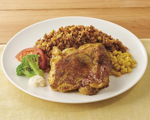ジョナサン 用賀店 大盛 タンドリーチキン&メキシカンピラフ