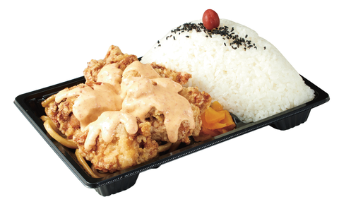 大阪ドカ盛りマンモス弁当淡路総本店 明太マヨからあげ弁当