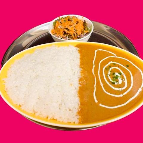 インドネパールレストランCHANDRAMA カレーライスセット( curry rice set )