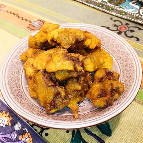カレーJun 鹿パコラ 鹿肉の天ぷら