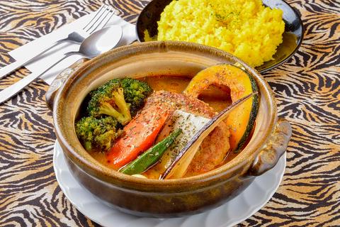 タイガーカレー 柔らかハンバーグカレー