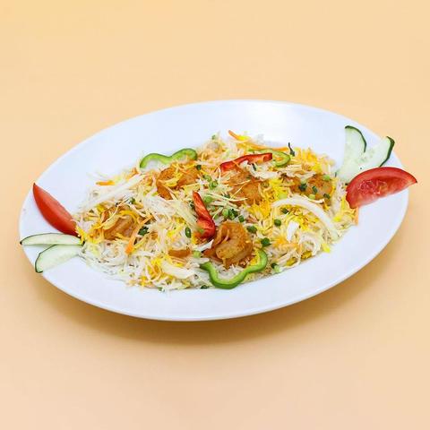 ヒマンス HIMANSU Indian Restaurant and Bar エビビリヤニ Shrimp Biryani