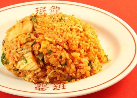 珉龍吹田店 キムチ焼めし