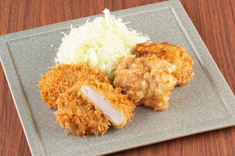 宅配とんかつ かさねや 用賀店 熟成ヒレかつ2枚＆鶏の唐揚げ2個弁当