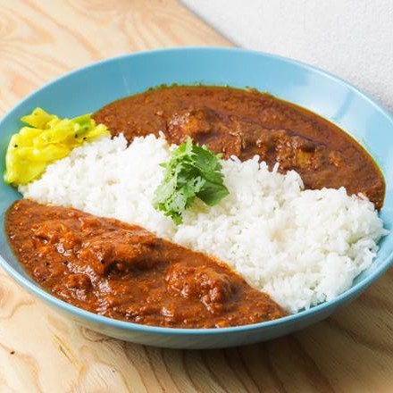 【食べログ百名店】エピタフカレー 今週のカレーBC・2種がけ Weekly Curry BC 2 Types