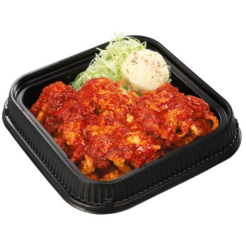 からやま足立鹿浜 赤辛弁当※おかずのみ