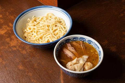 麺屋はやしまる 醤油つけめん(ワンタン2個入り)