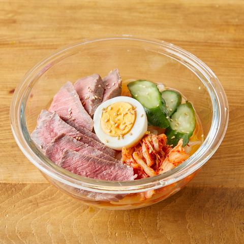 冷麺しか勝たん 牛ステーキ盛岡冷麺 Morioka Cold Noodles with Beef Steak