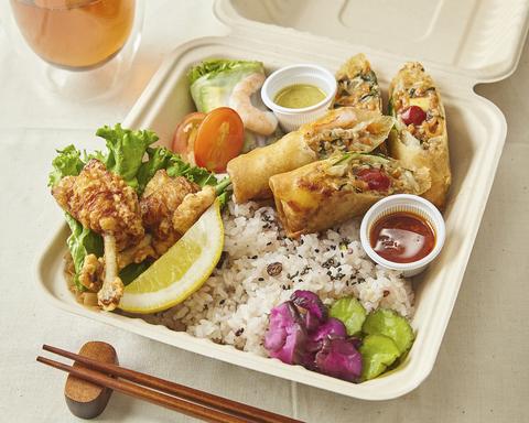 春巻専門店 東京はるまき 新小岩店 ”特製”東京はるまき弁当(Lサイズ)