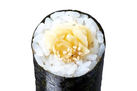 小僧寿し 平店 手巻 ガリごま