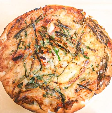 味じまん 海鮮ニラチヂミ Seafood and Chinese Chive Pancake