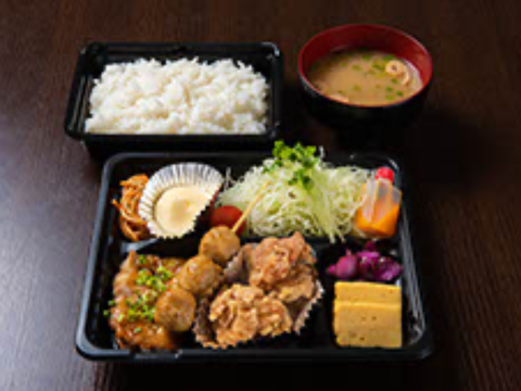 鶏処 新松 地鶏幕の内定食