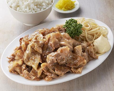 生姜焼総大将 生姜焼き300グラム定食 Pork ＆ Ginger Stir-Fry (300g) Set Meal