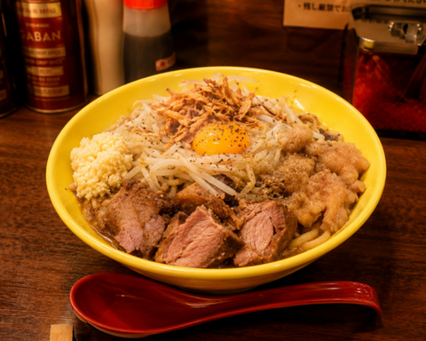 ラーメンイエロー 狛江店 汁なしラーメン(小)