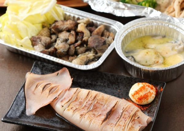 牡蠣肉酒場 天 rooftop terrace