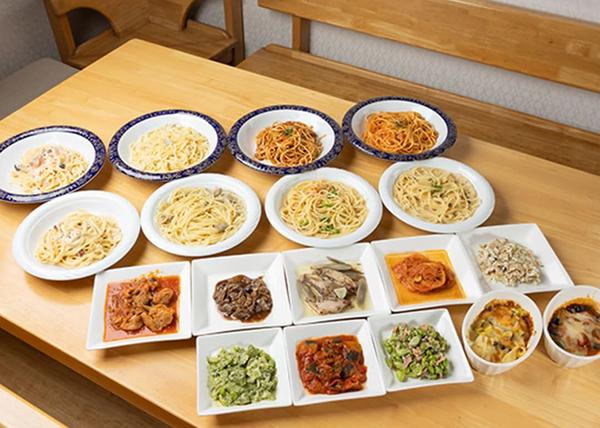 大盛り無料絶品パスタ北長尾ワンコインバルシンプル