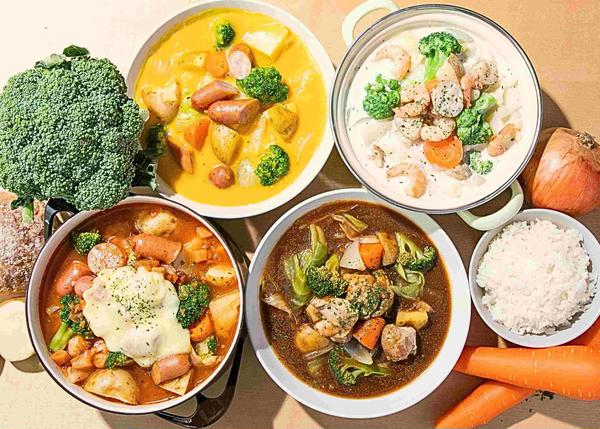【3/4日分の野菜！ゴロゴロ野菜のごちそうスープ】ベジブロ 梅田堂山店