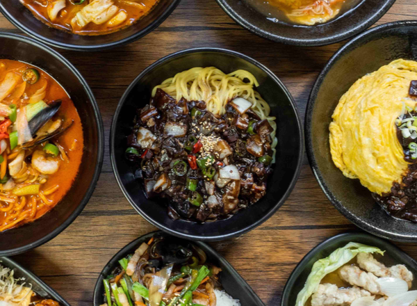 韓国中華 一釜食堂   Korean style Chinese food HANGAMA