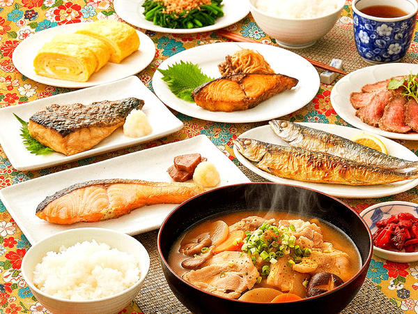 【健康御膳と豚汁】百魚繚乱(ひゃくぎょりょうらん)