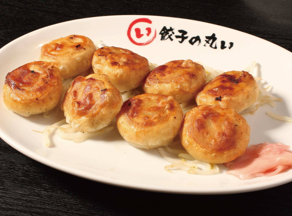 餃子の丸い