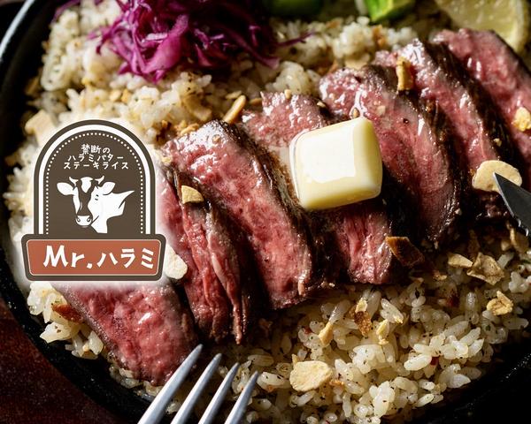 禁断のハラミバターステーキライス Mr.ハラミ 元住吉店