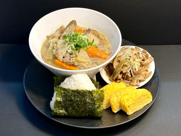 おかず豚汁×健康玄米
