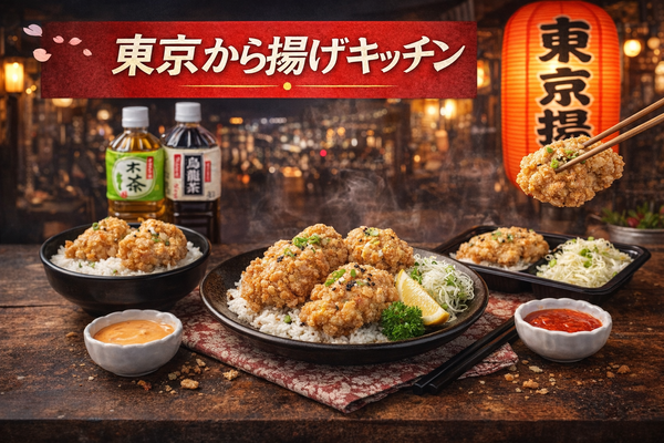 爆盛りからあげ食堂東京からあげキッチン Mega Loaded Tokyo Karaage Kitchen