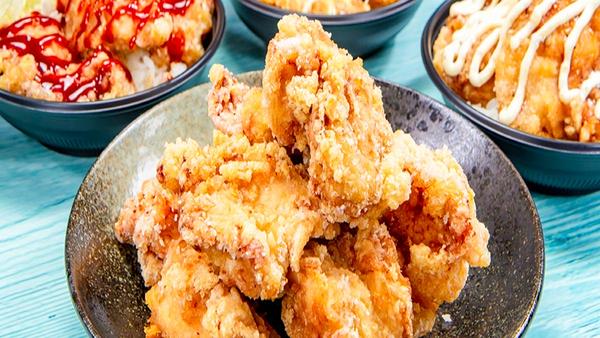 大盛タルタルからあげ丼 鶏のから騒ぎ 豊平店