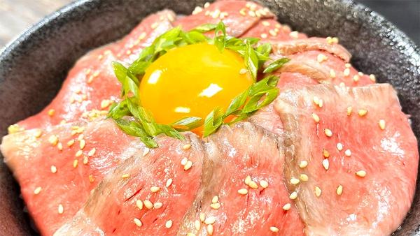 黒毛和牛希少部位【極み肉】丼 ローストビーフ＆焼肉 ー恵ー