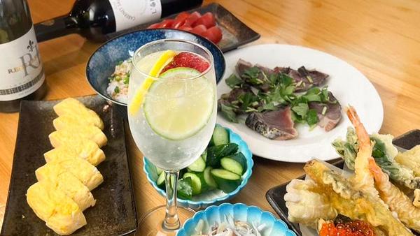 天ぷらとワイン小島 錦橋店